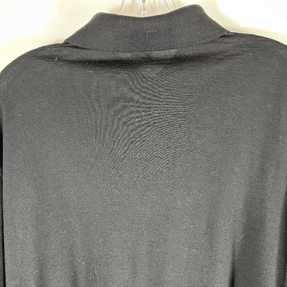 Hugo Boss Merino Wool Extra Fine 1/4 Button Down Collared Knit Sweater Italy XXL - Picture 6 of 12